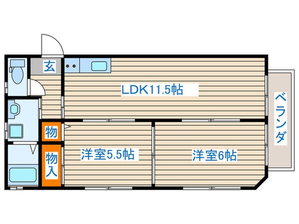 大手町レシデンスＢ棟の物件間取画像